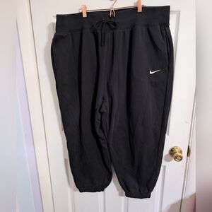 Nike Womens Sweatpants Black Joggers Active Casual Plus Size 3X